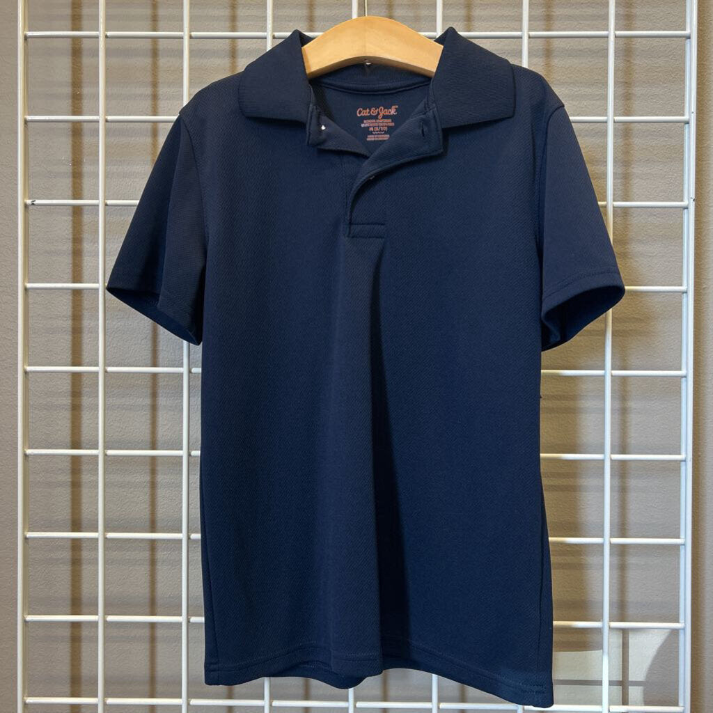Cat & Jack Uniform SS Polo - 8/10