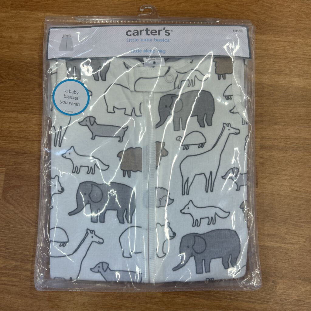 NEW Carter's Little Sleep Bag - Elephants Small