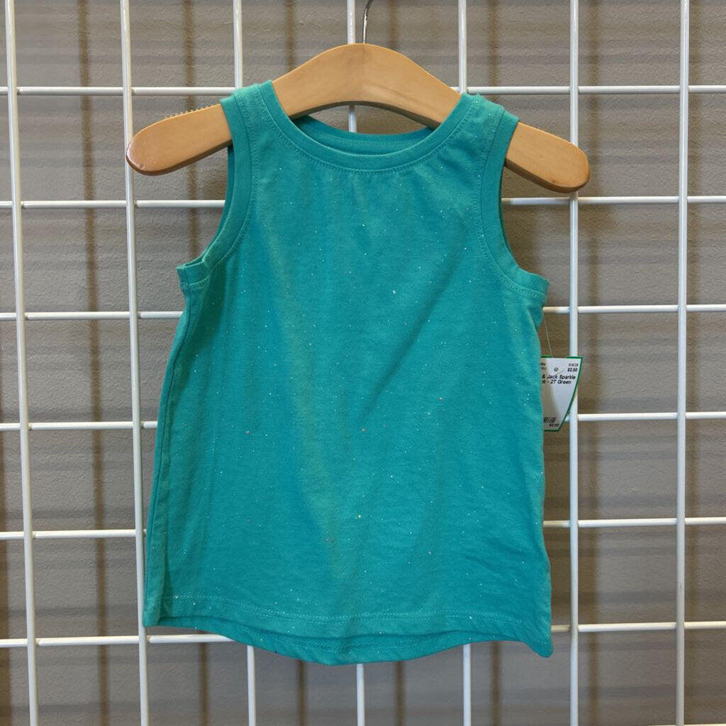 Cat & Jack Sparkle Tank - 2T