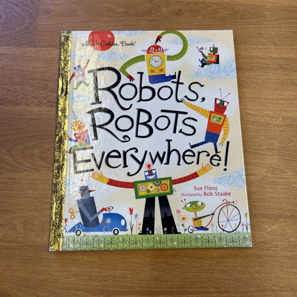 Little Golden Books - Robots, Robots Everywhere!