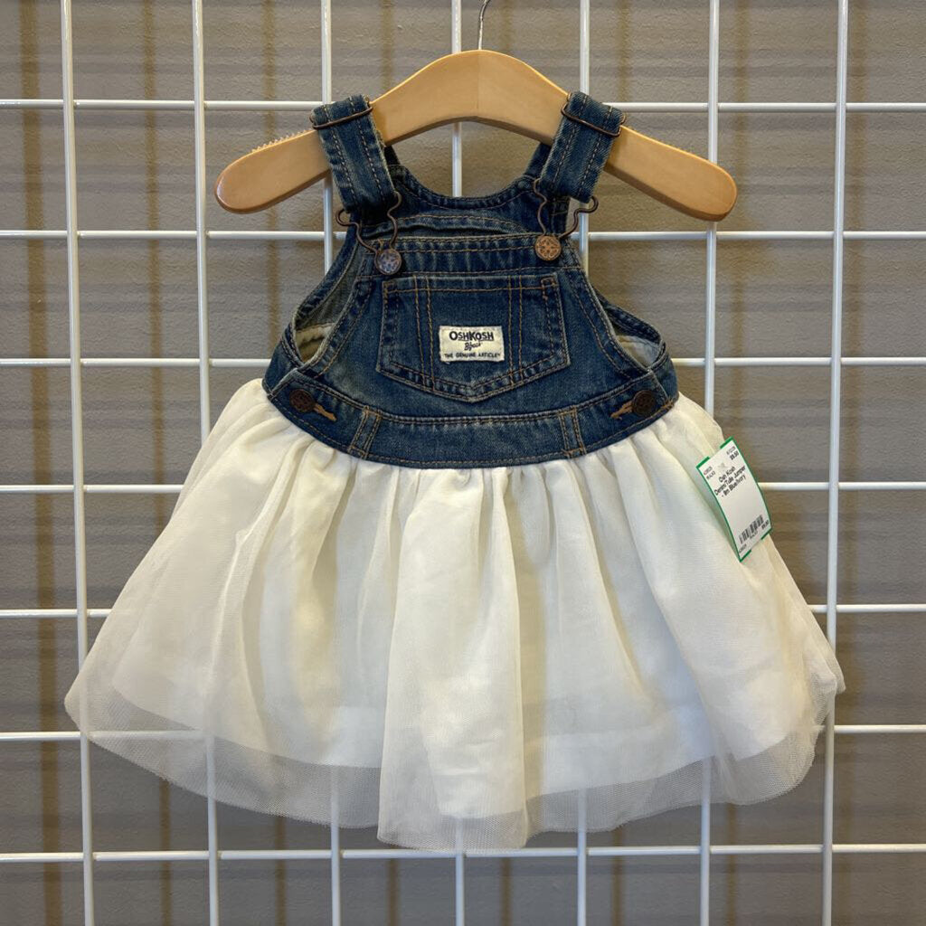 Osh Kosh Denim/Tulle Jumper - 9m