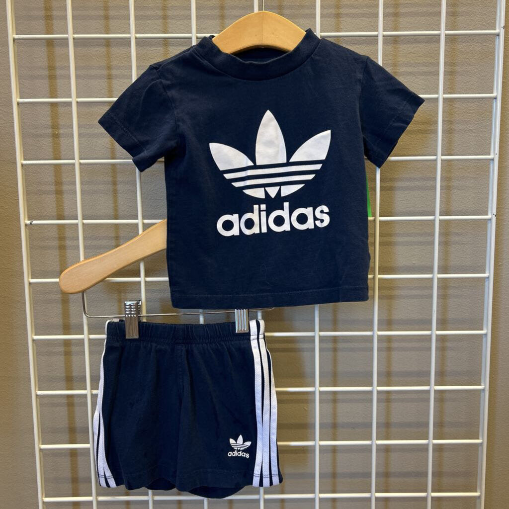 Adidas SS Tee/Shorts Set - 12m