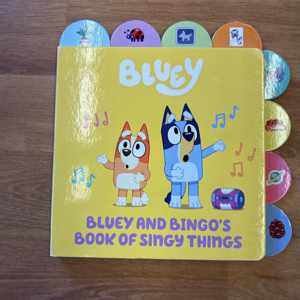 Bluey & Bingos Book Of Silly Songs