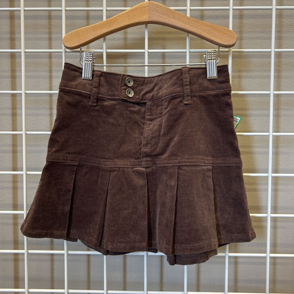 NWT Children's Place Corduroy Pleated Skort - 10