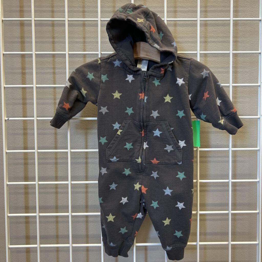 H&M Star Zip Hoodie Coverall - 1/2m