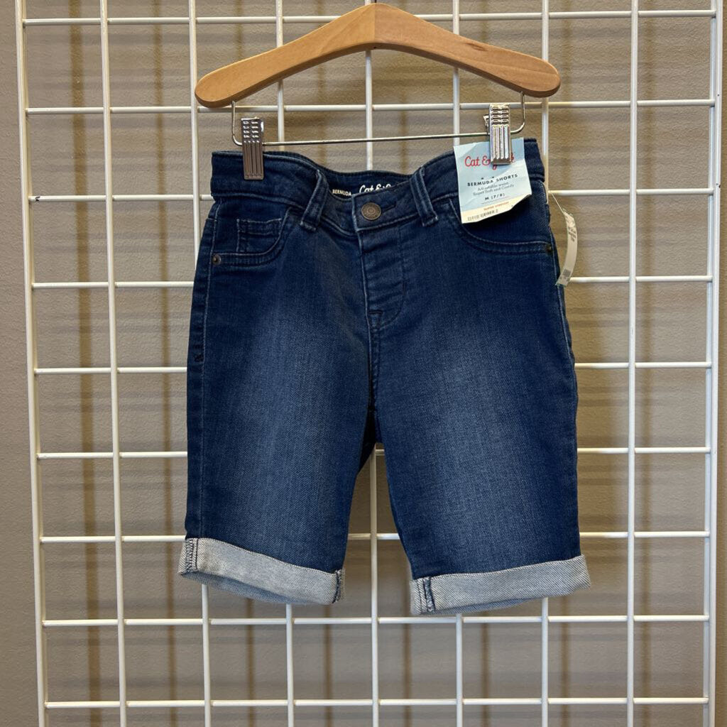 NWT Cat & Jack Bermuda Shorts - 7/8