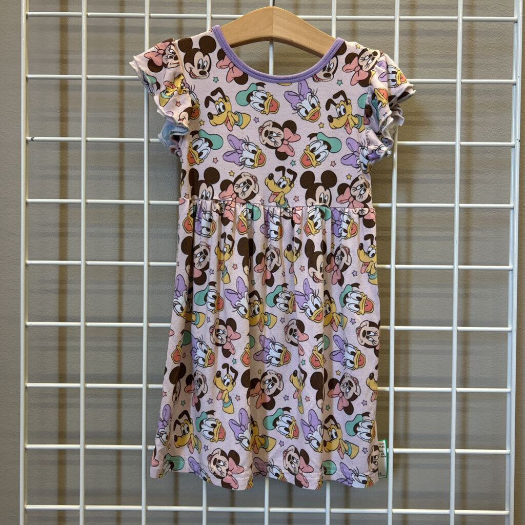 Down by the Bay Bamboo Disney SS Twirl Dress - 3T