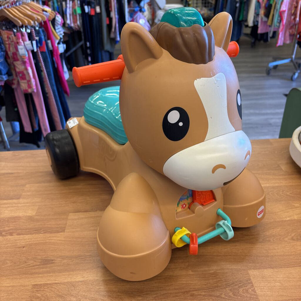 Fisher-Price Walk Bounce & Ride Pony