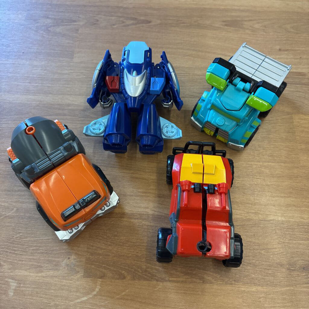 Set of 4 Transformer Cars