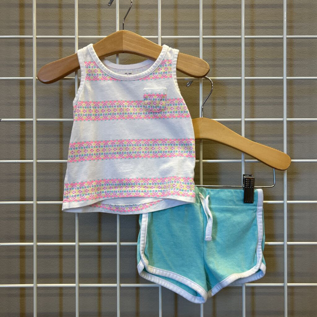 Osh Kosh Tank / Shorts Set - 9/12m