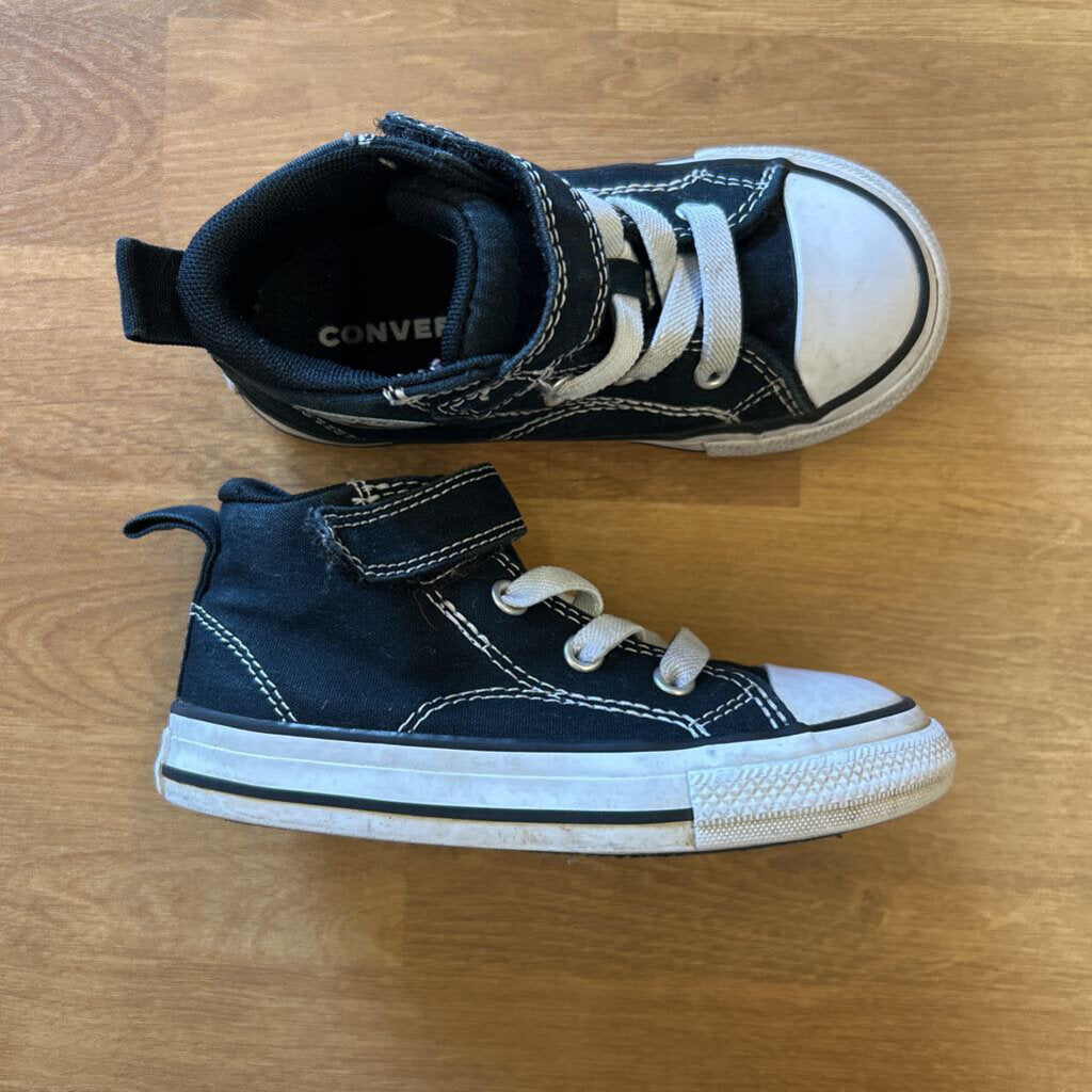 Converse Black High Top Sneakers - 8