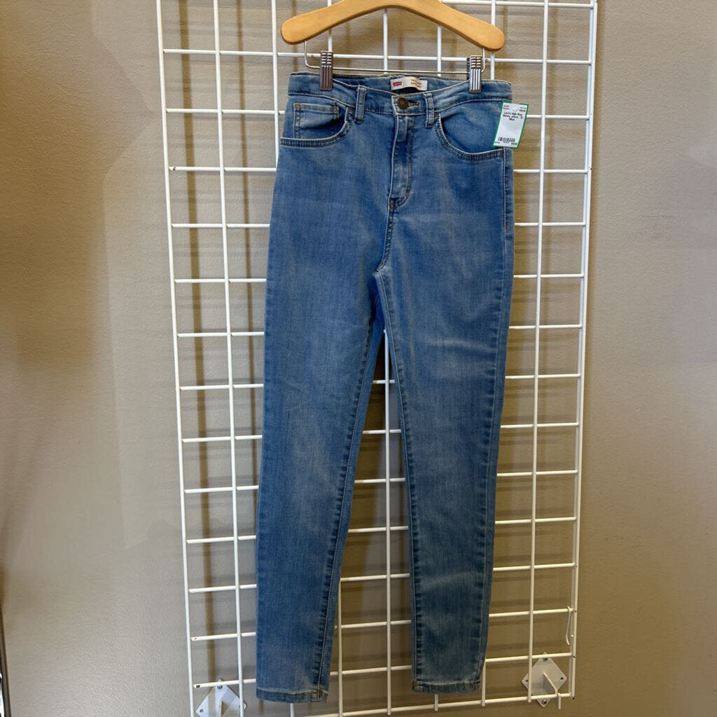 Levi's High Rise Skinny Jeans - 12