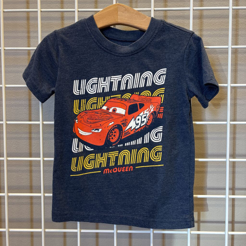 Jumping Beans Lighting Mcqueen SS Tee 2T