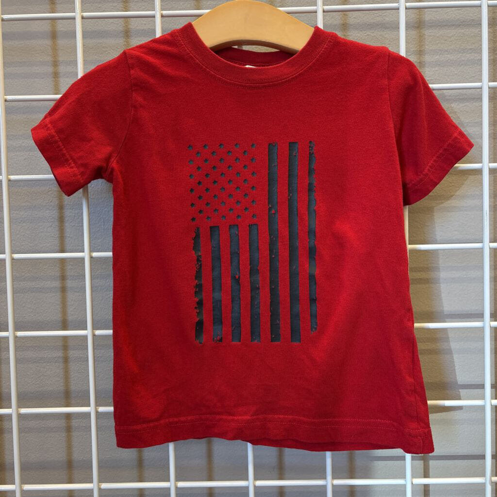 Rabbit Skins Flag SS Tee 2T