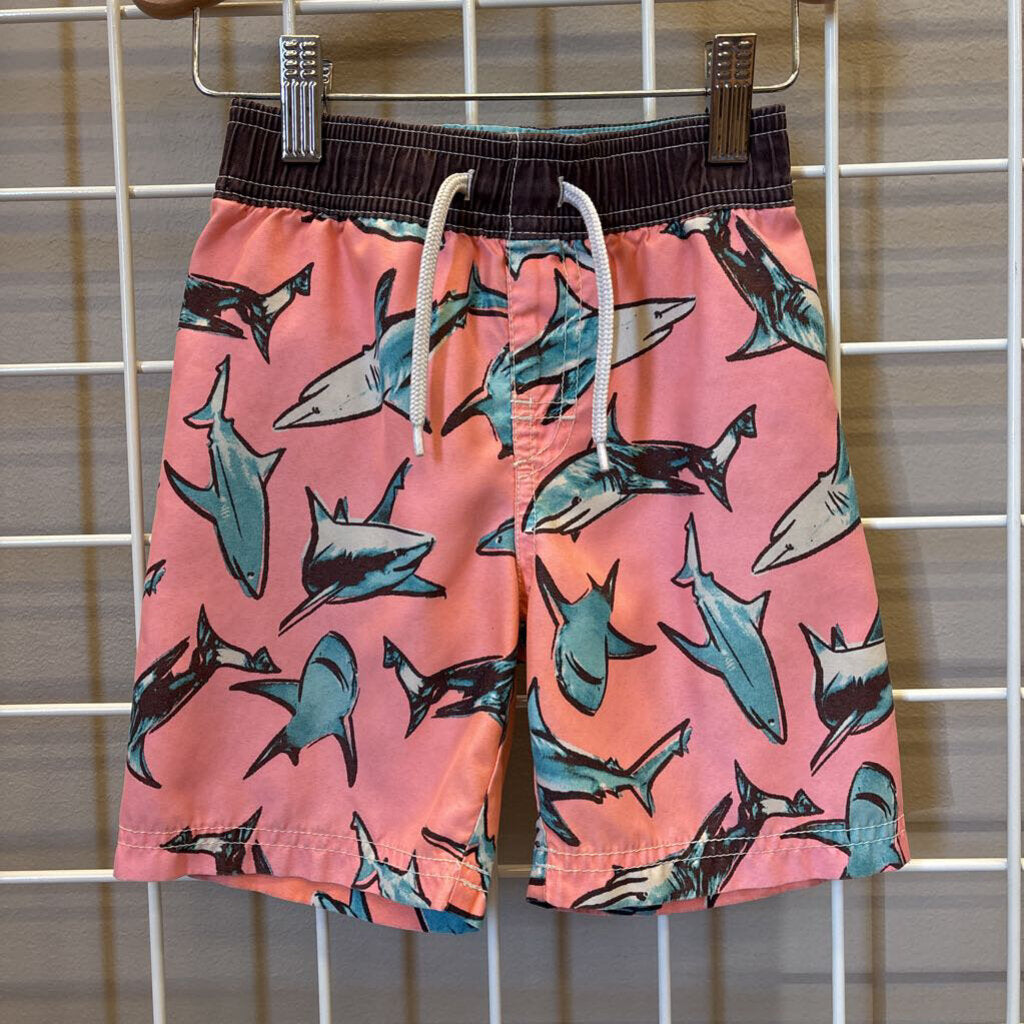 Old Navy Shark Swim Shorts - 3T