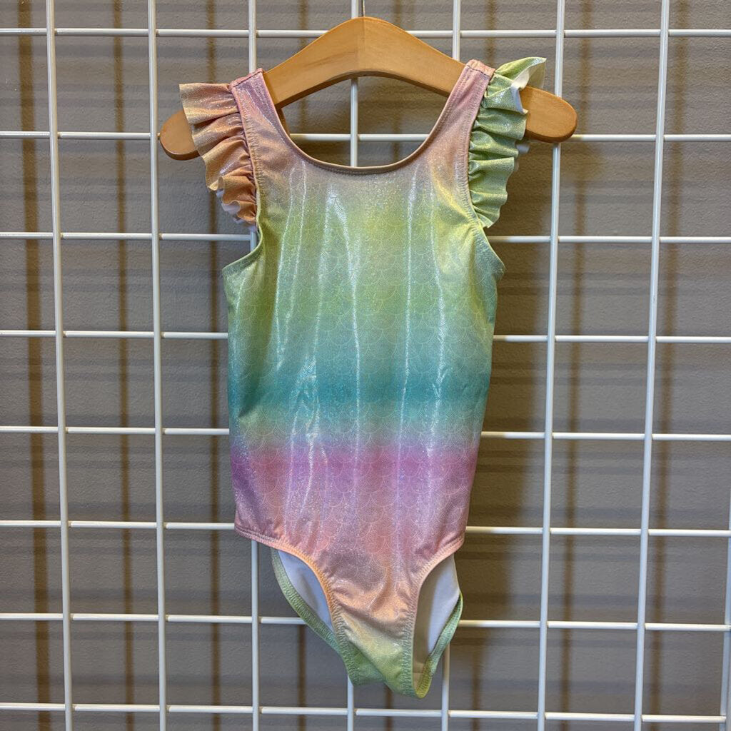 Old Navy Mermaid One Pc Swim - 4T