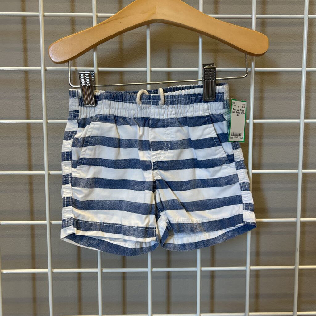 Baby Gap Stripe Swim Shorts 12/18m