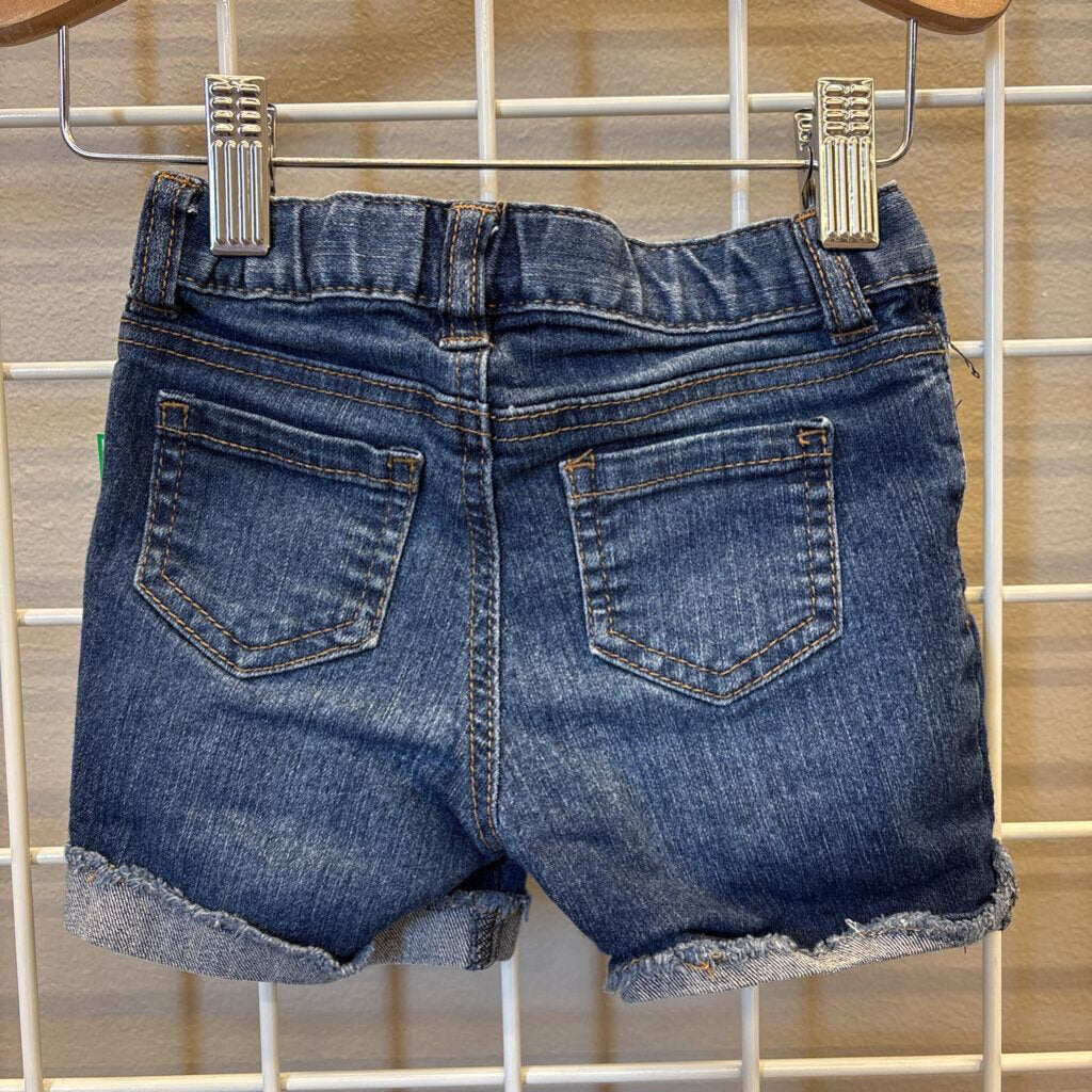 Cat Jack Cuffed Denim Shorts 18m