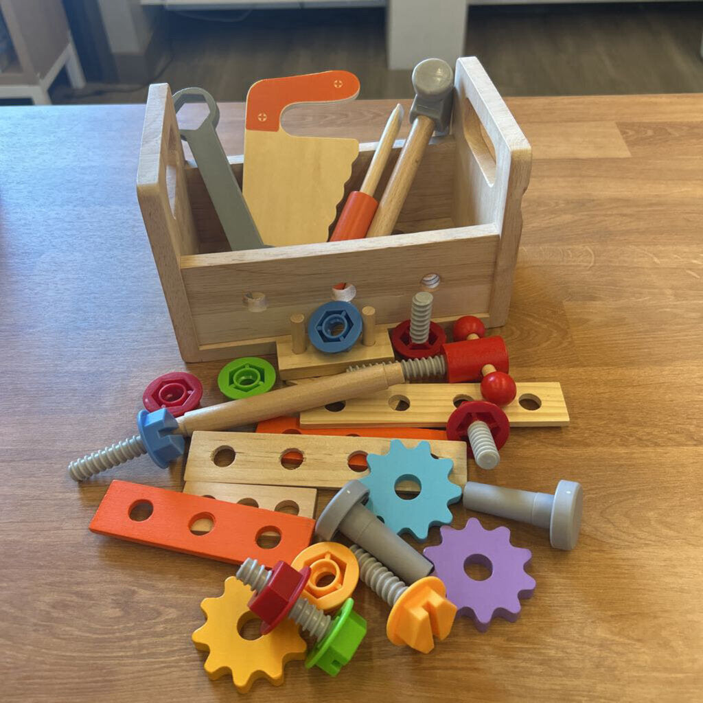 Montessori Wood Tool Box