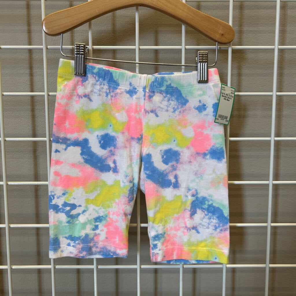 Cat & Jack Tie Dye Spandex Shorts - 6/6x