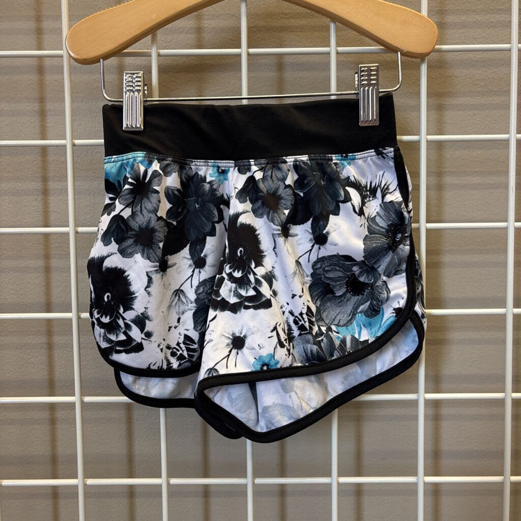 Zella Floral Active Shorts - 5/6