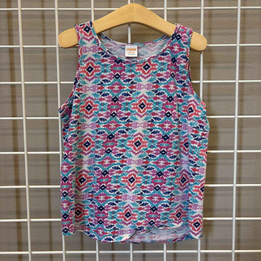 Gymboree Printed Tank (wash wear) - 7/8