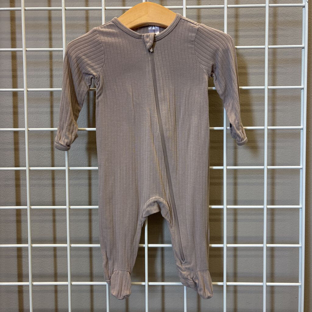 Modern Moments Ribbed Zip Sleeper - 0/3m