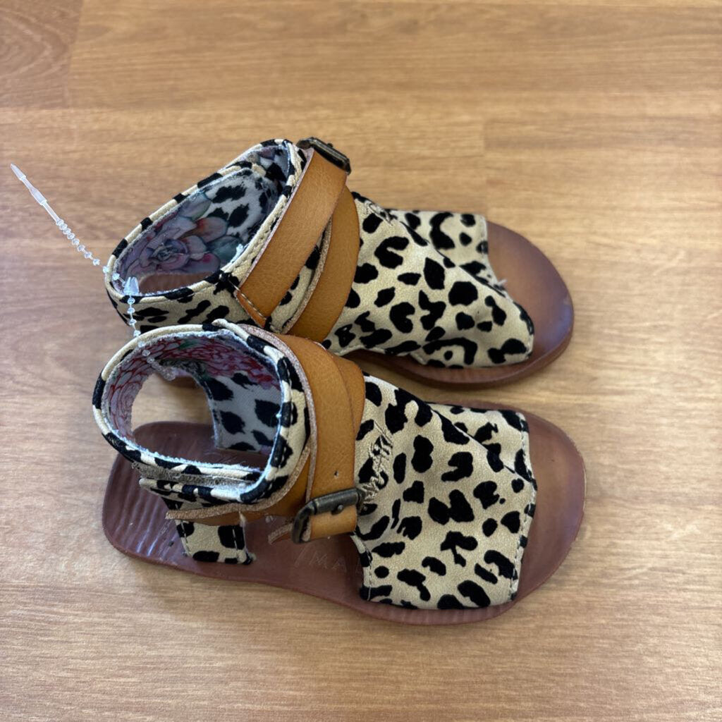 Blowfish Leopard Sandals - 6