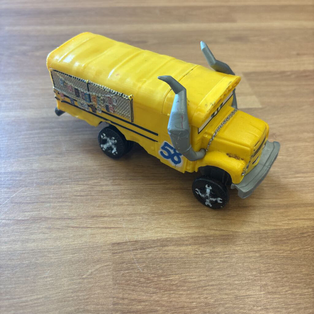 Pixar Cars School Bus