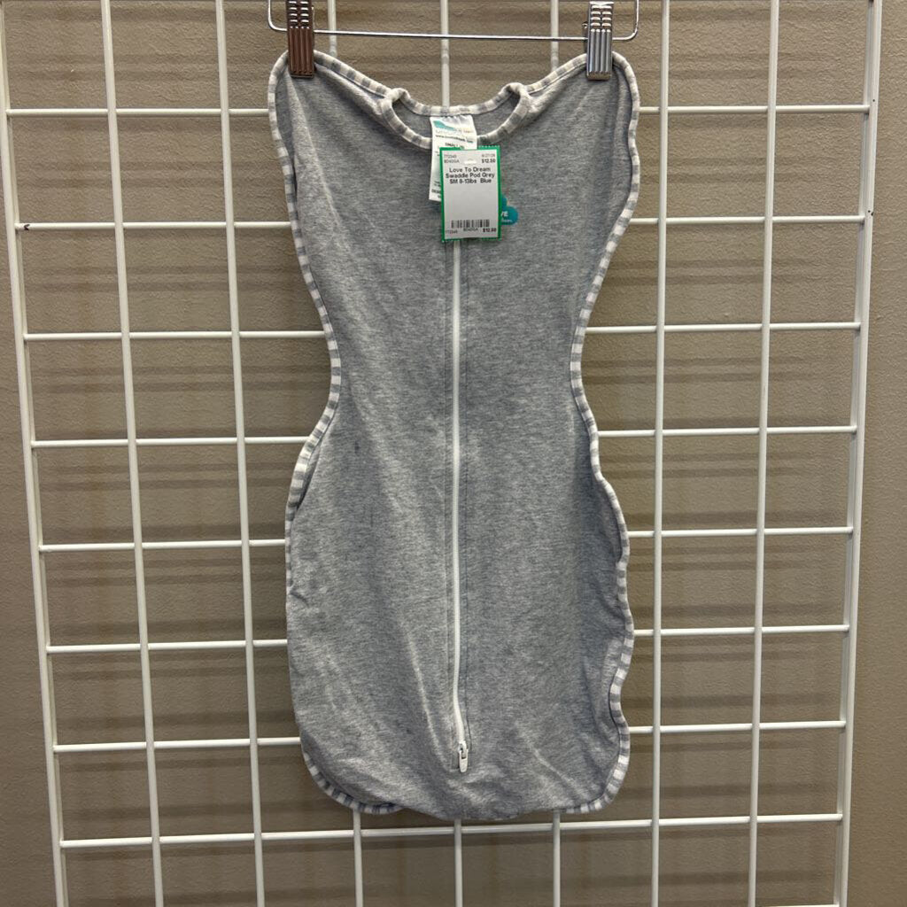 Love To Dream Swaddle Pod Grey SM 8-13lbs