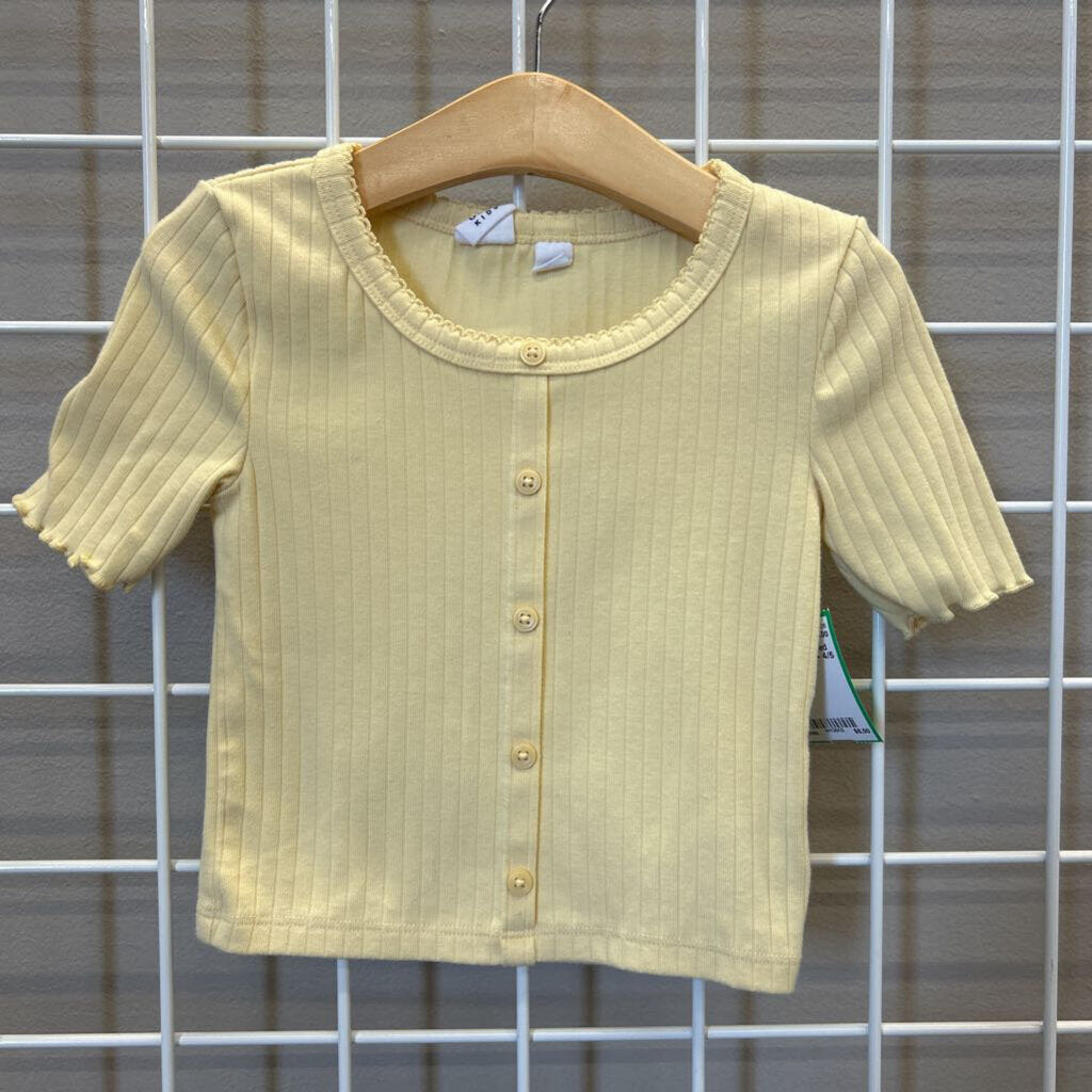 Gap Kids Ribbed SS Button Up - 4/5