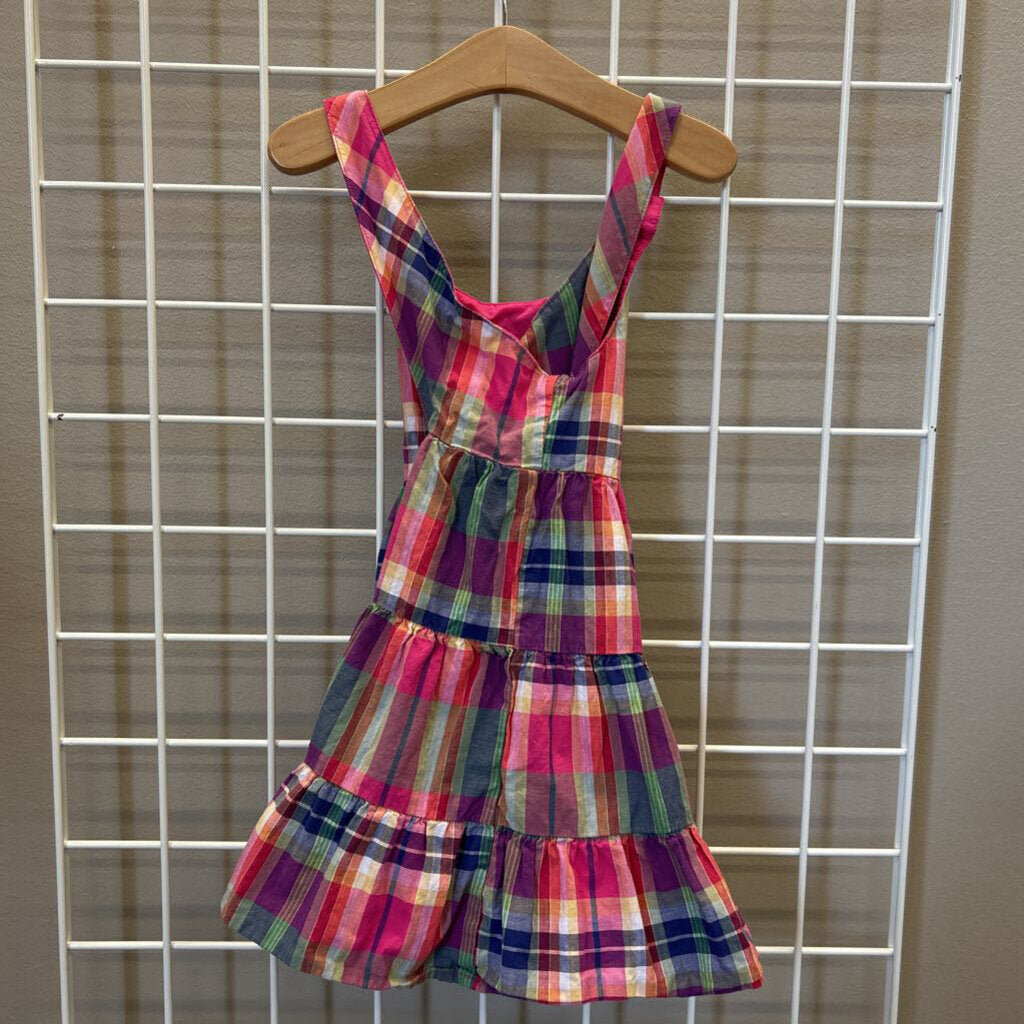 Janie & Jack Plaid Tank Dress - 4