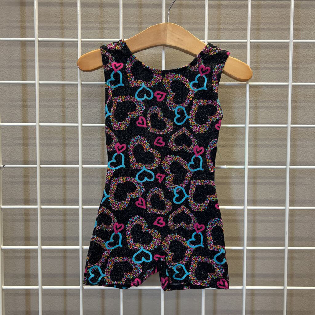 Sparkle Heart Tank Leotard - 4/5