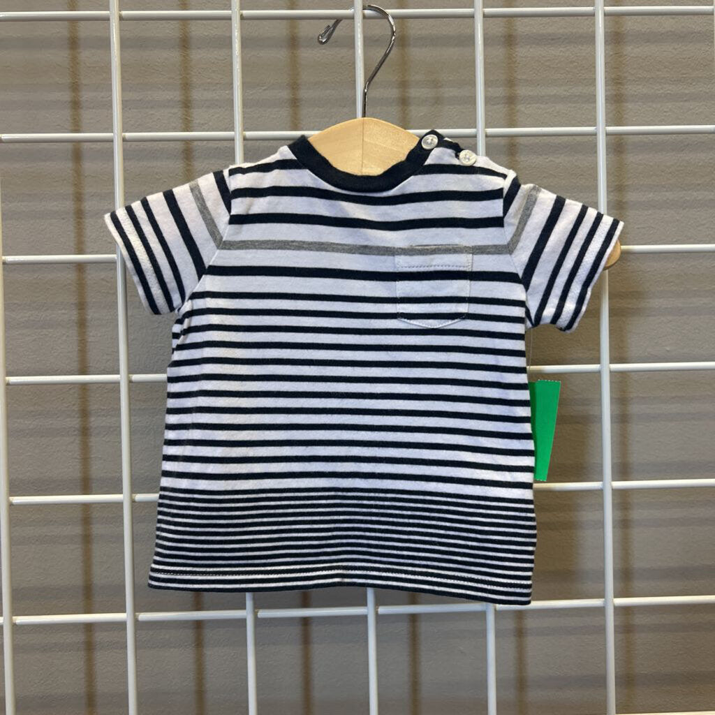 Vince Stripe SS Tee - 6m
