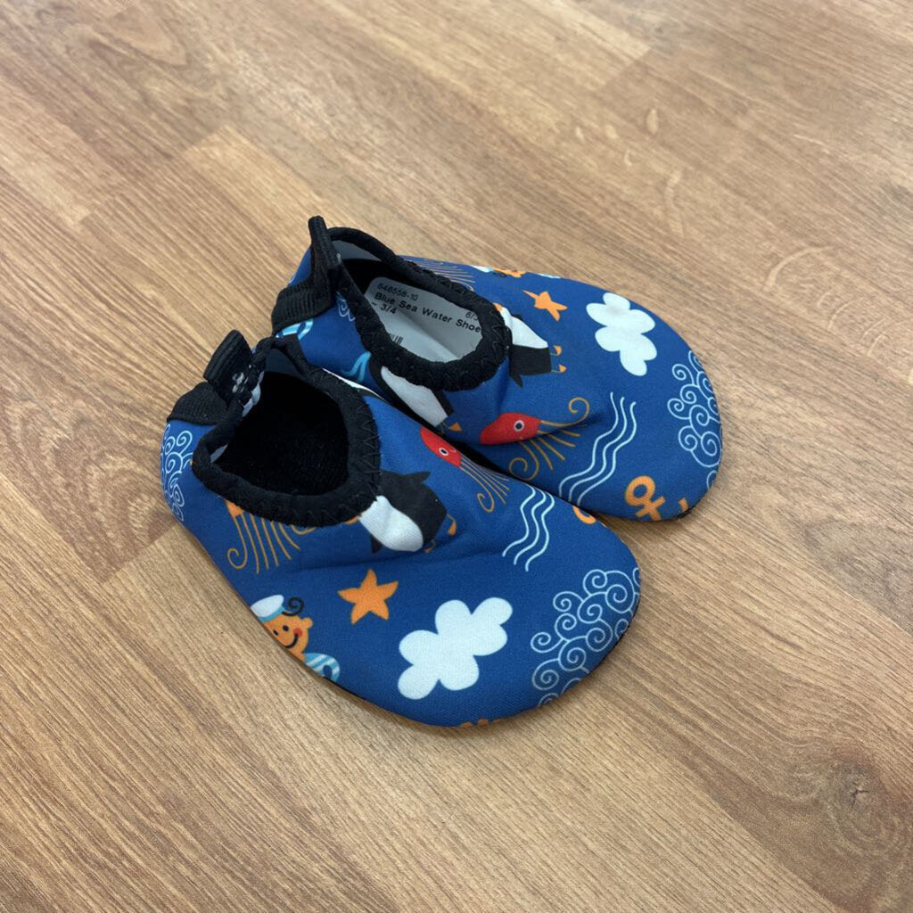 Blue Sea Water Shoes ~ 3/4