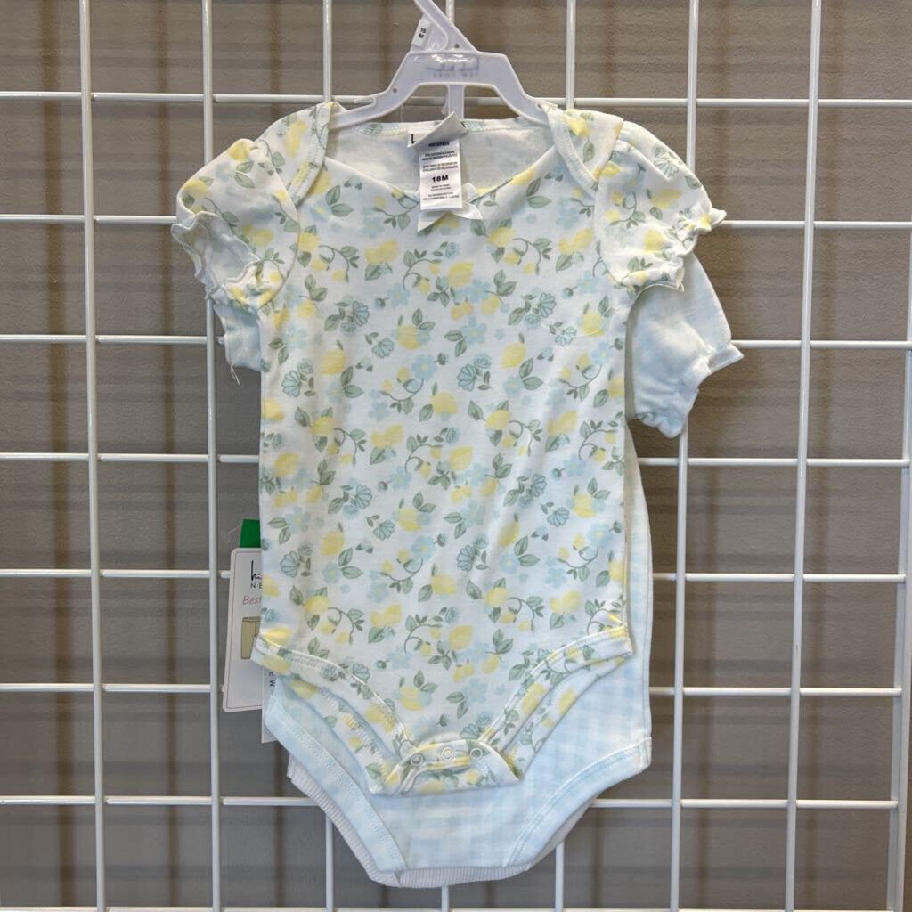 NWT Nicole Miller SS Onesies Set - 18m