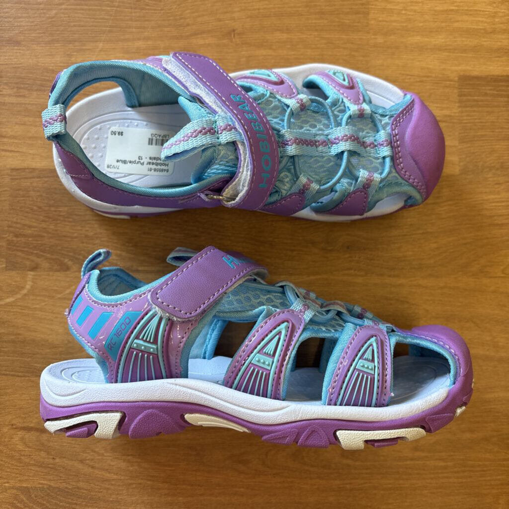 Hobibear Purple/Blue Sandals - 13