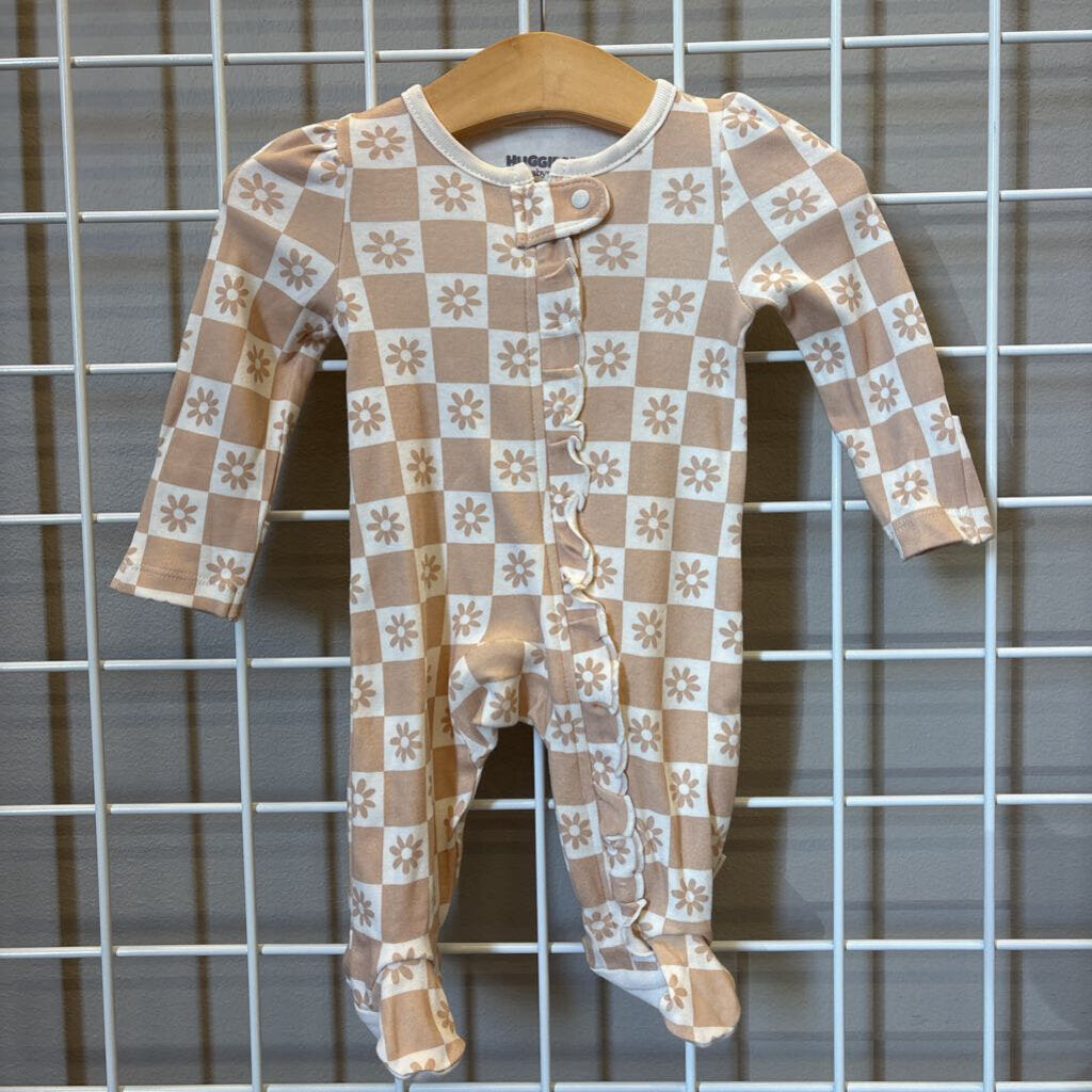 Huggies Daisy Zip Sleeper - NB