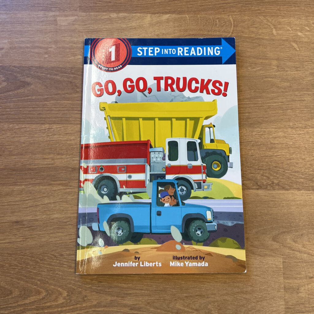 Step Into Reading -Go, Go Trucks