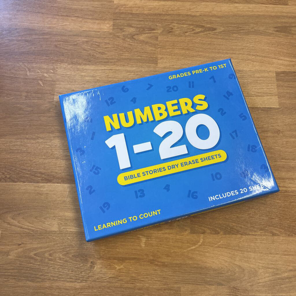 Numbers 1-20 Learn To Count Bible Stories