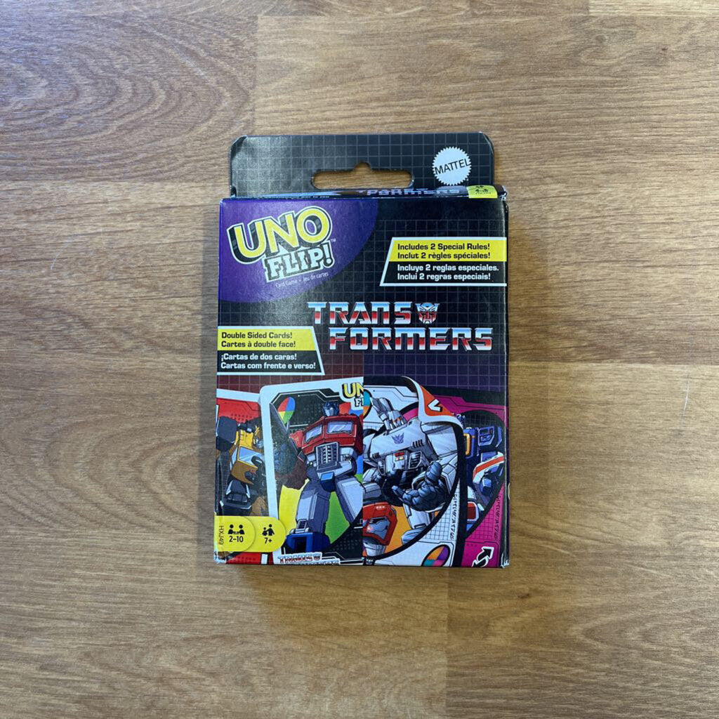 New Transformer Uno Flip!