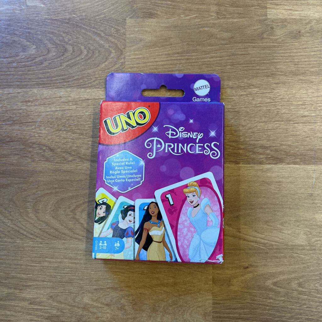 New Disney Princess Uno