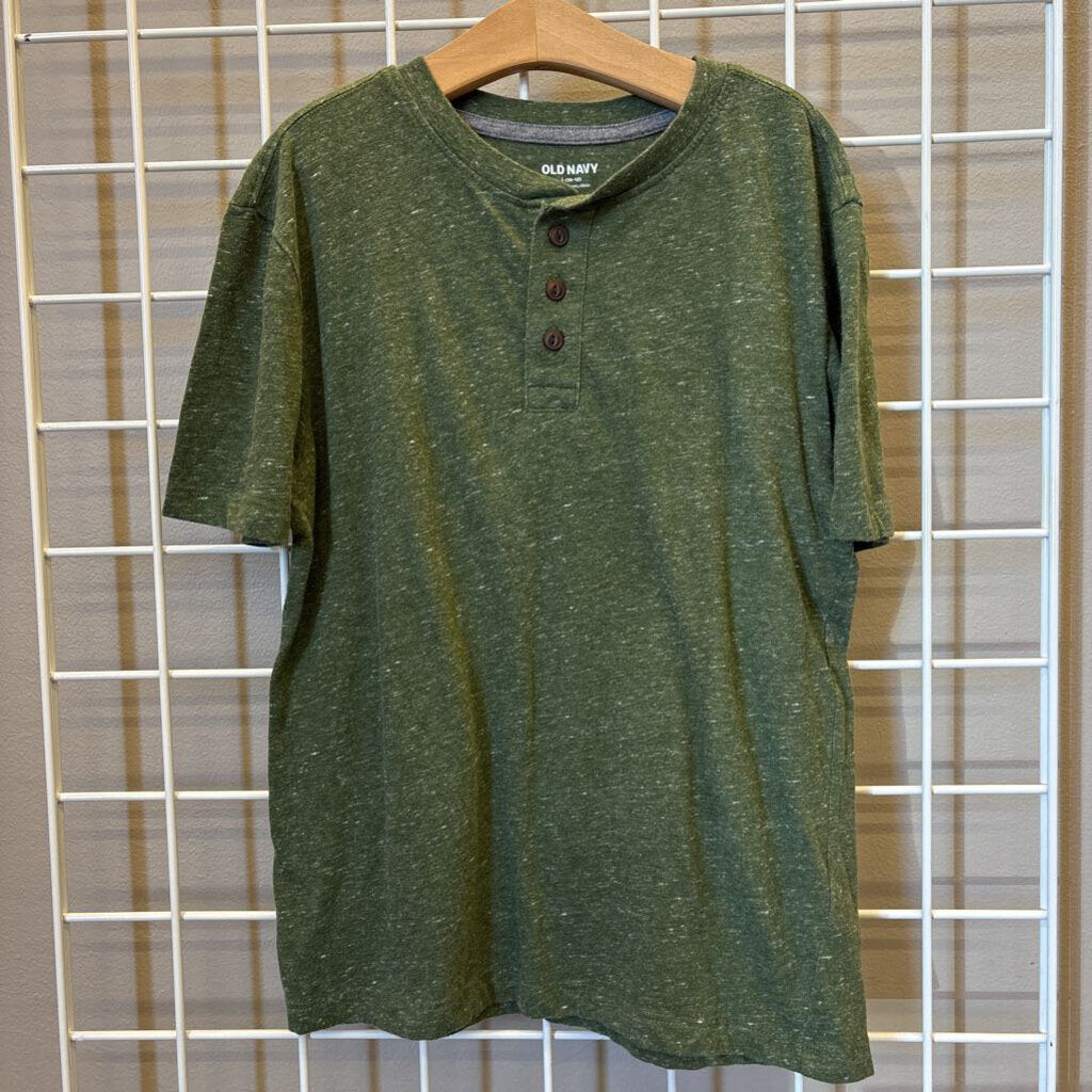 Old Navy Button SS Tee 10/12
