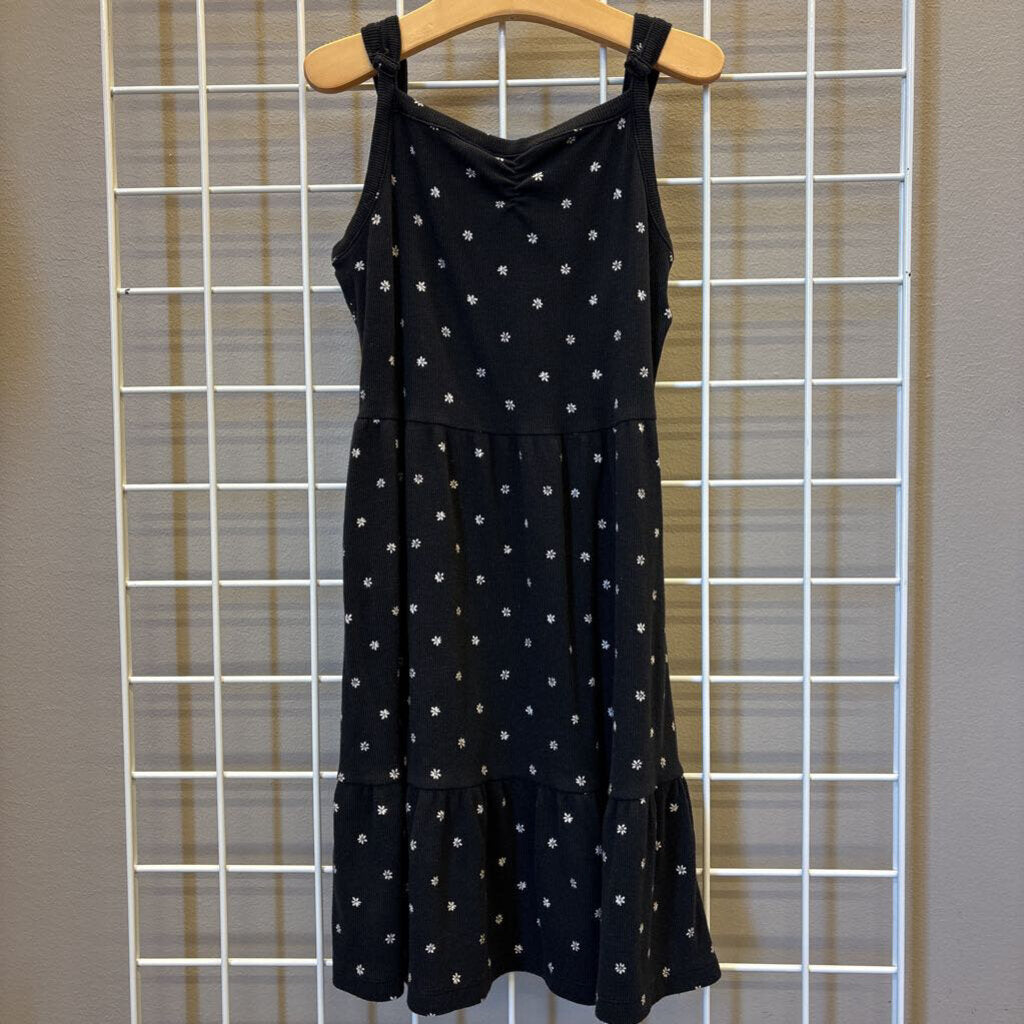 SO Flower Ribbed Tank Dress 10/12