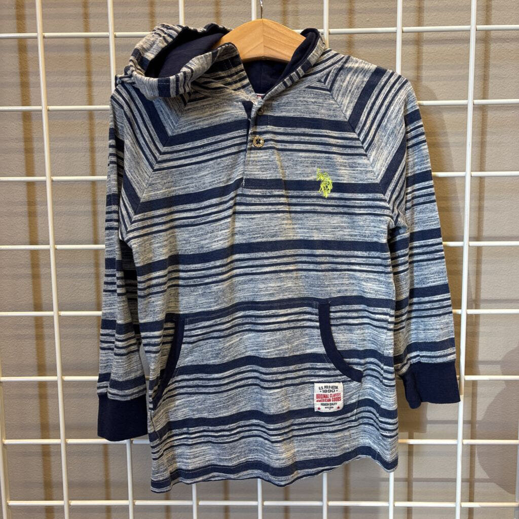 Ralph Lauren Hoodie Stripe LS Tee 4
