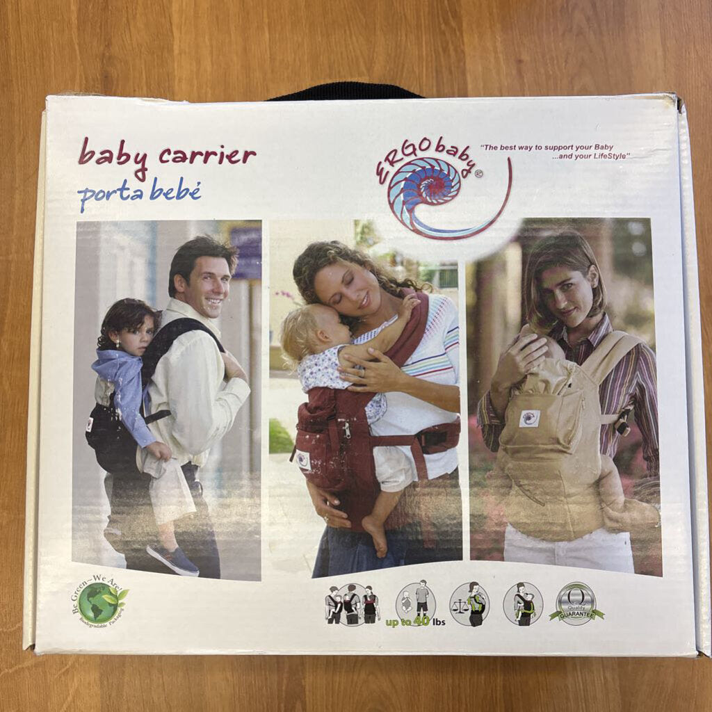 Ergo Baby Carrier Black (Like New)