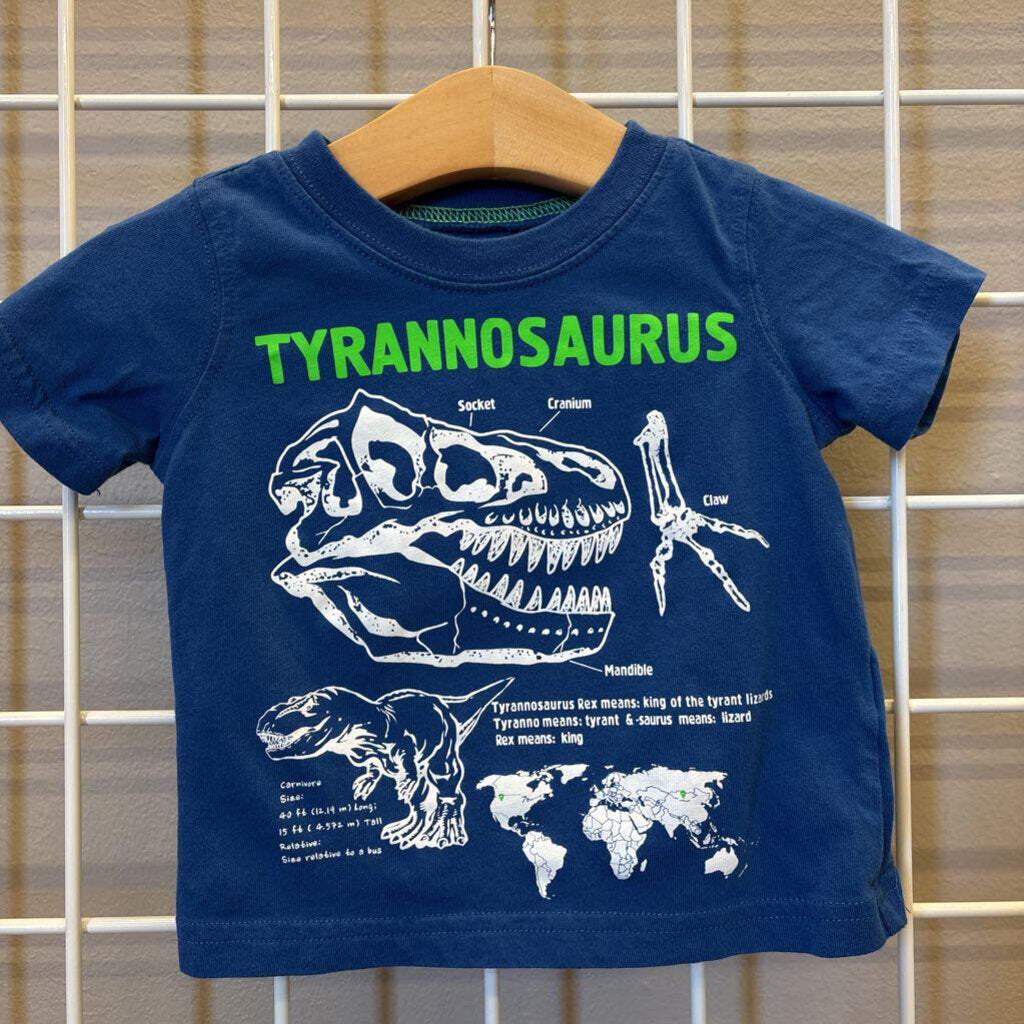 Carter's Dino SS Tee - 6m