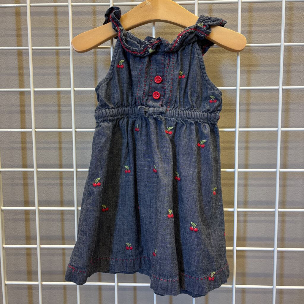Gymboree Cherry Tank Dress - 18/24m
