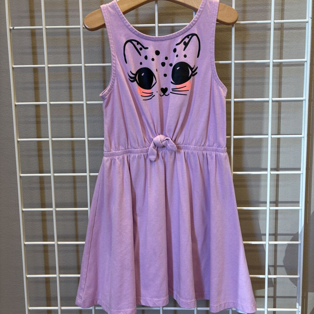 Fab Kids Leopard Tank Dress - 6/7