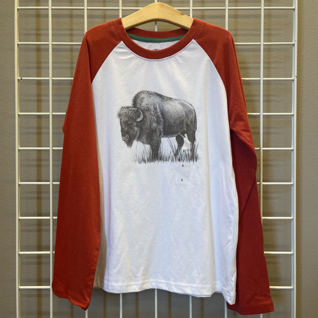 NWT Outdoor Kids Buffalo LS Tee - 10/12